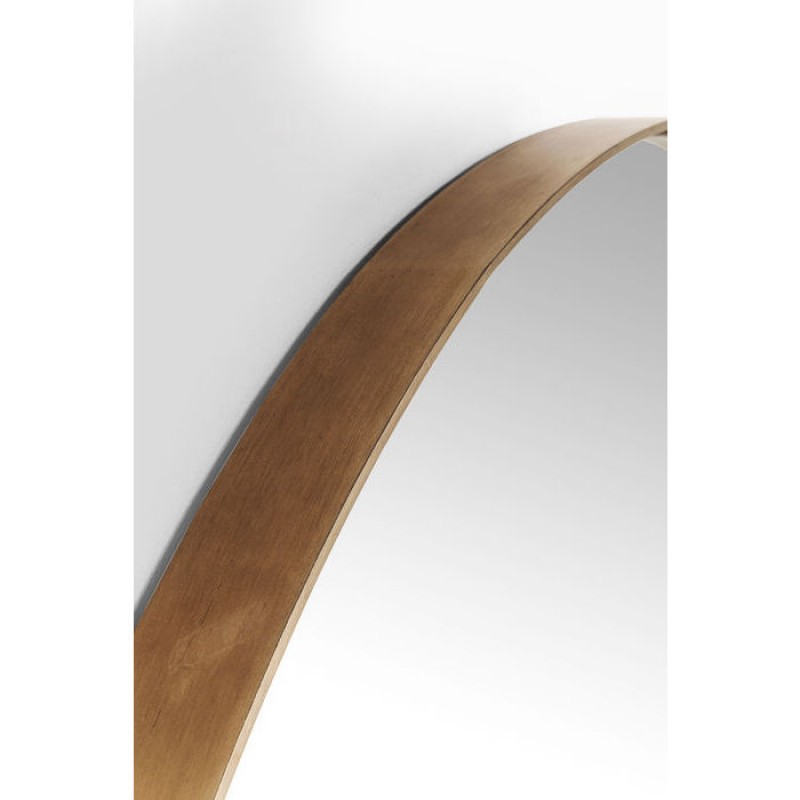 Mirror Curve Round Copper Ø100cm